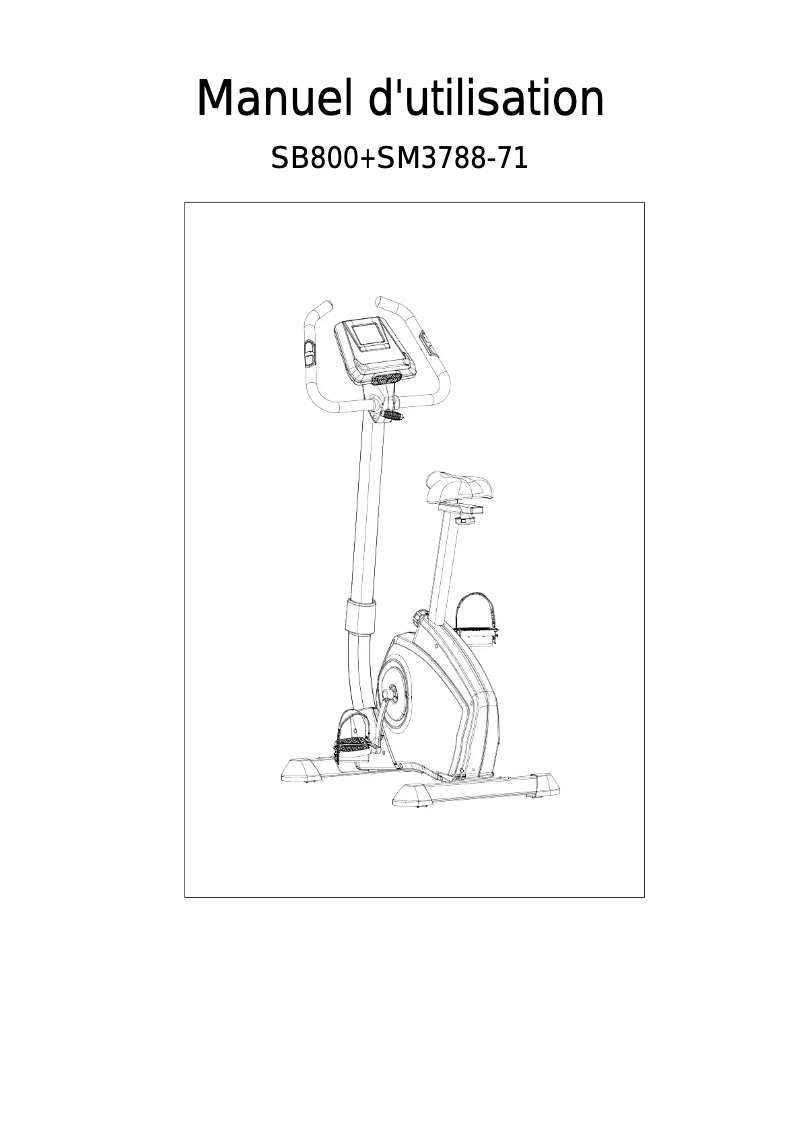 Imagen de la primera página del manual del dispositivo SB800+SM3788-71
