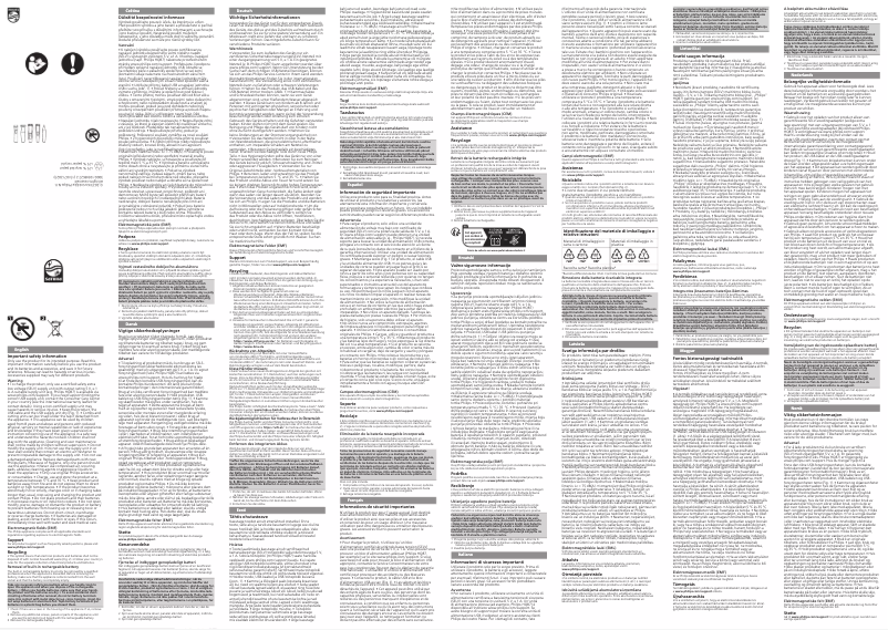 Image de la première page du manuel de l'appareil Series 3000 BT3234