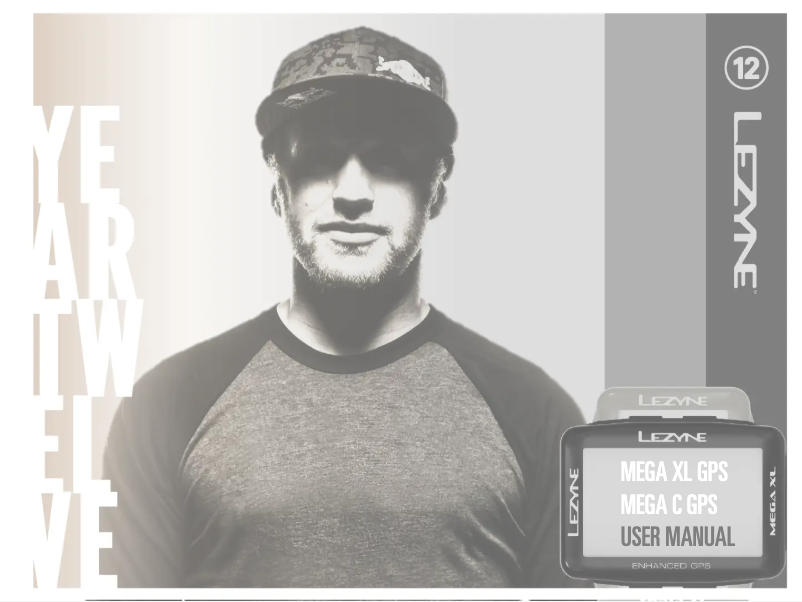 Página 1 del manual Manual de usuario Lezyne Mega XL GPS