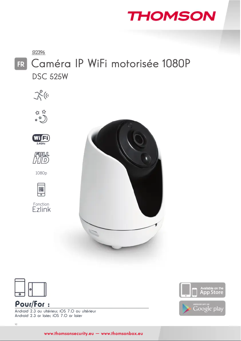 Page n°1 - Manuel utilisateur Thomson 512396