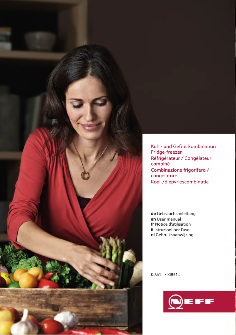 Page n°1 - Manuel utilisateur Neff KI8516F30