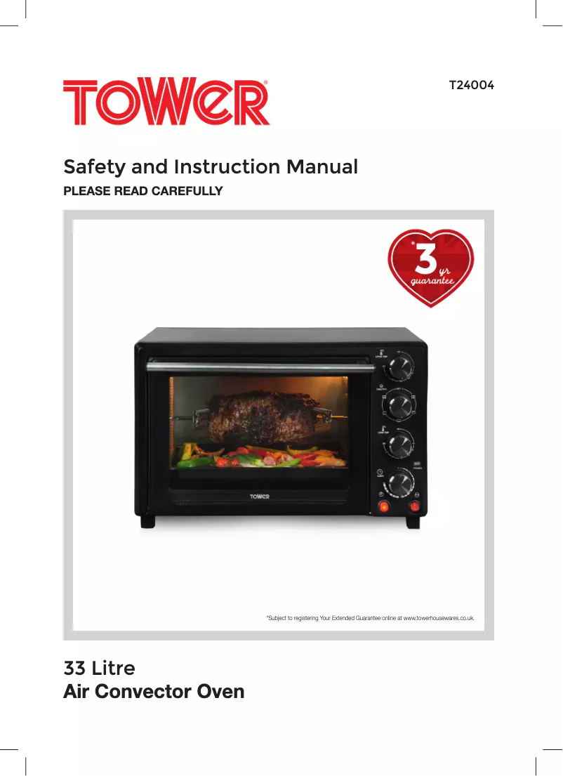 Page n°1 - Manuel utilisateur Tower T24004