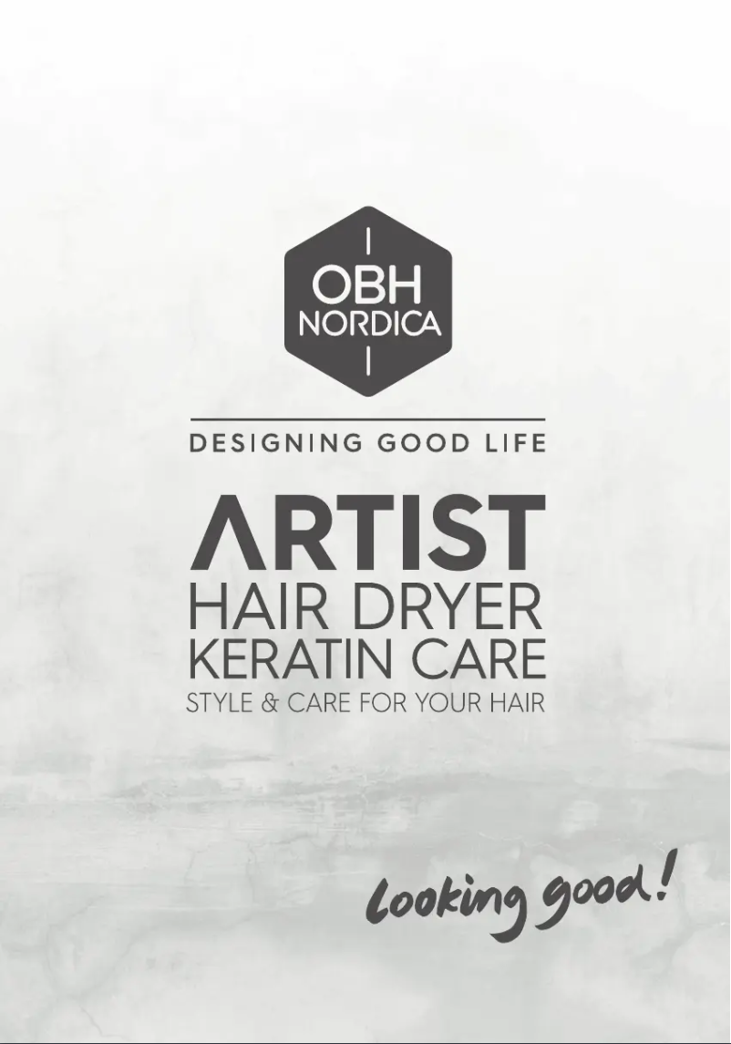 Page n°1 - Manuel utilisateur OBH Nordica Artist 5161