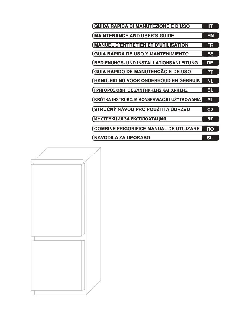 Page 1 de la notice Manuel utilisateur Rosieres BRBF 172 N