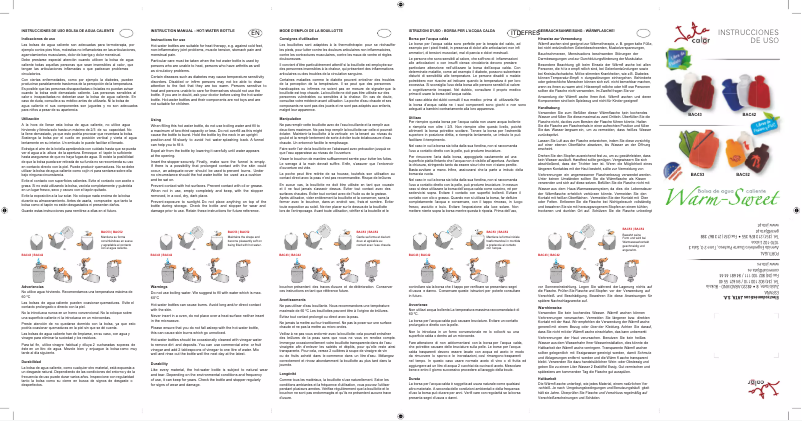 Page n°1 - Manuel utilisateur Jata BAC53