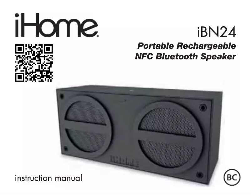 Imagen de la primera página del manual del dispositivo IBN24