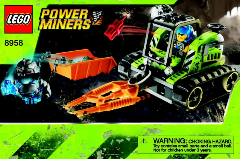 Imagen de la primera página del manual del dispositivo Power Miners 8958