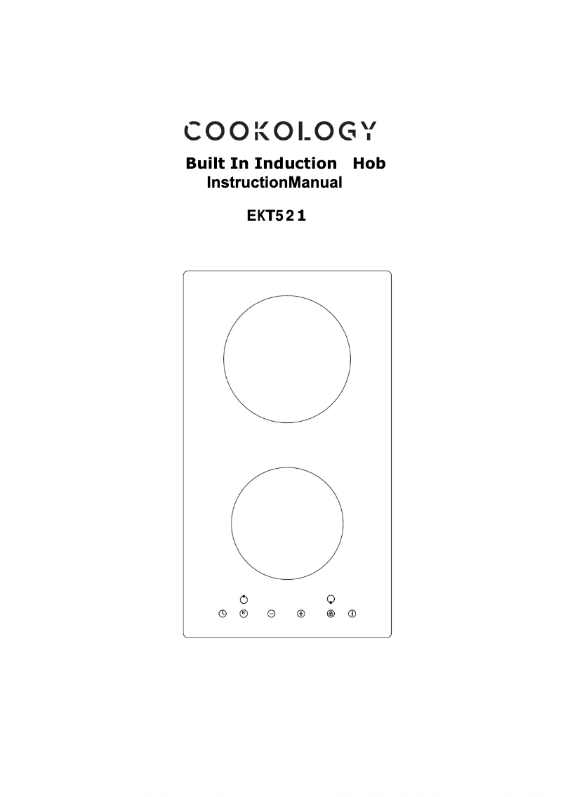 Page 1 de la notice Manuel utilisateur Cookology CIT301