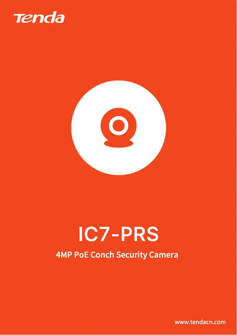 Page n°1 - Fiche technique Tenda IC7-PRS
