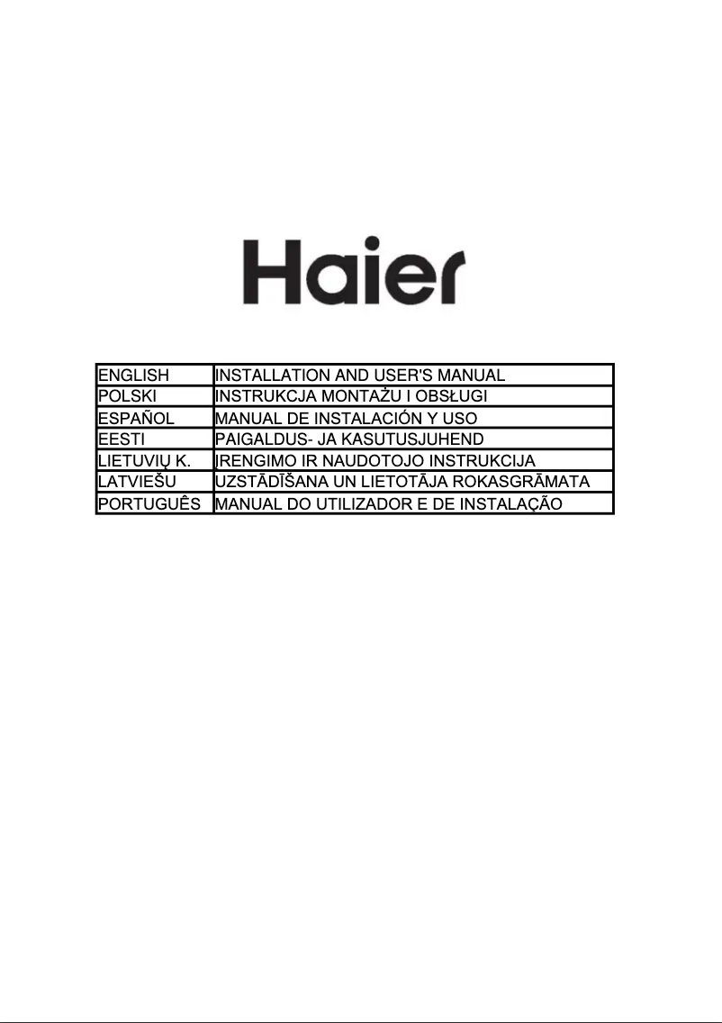 Page 1 de la notice Mode d'emploi Haier HADG9CBS2BWIFI