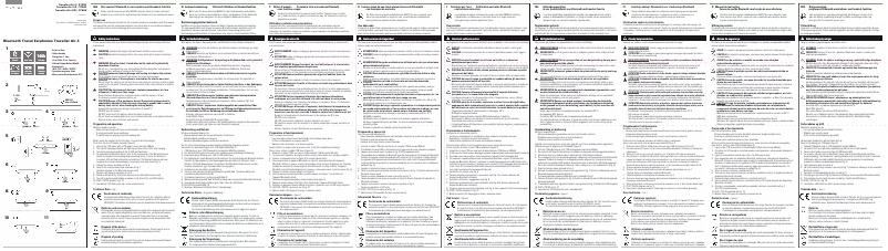 Image de la première page du manuel de l'appareil Traveller Air 4 W