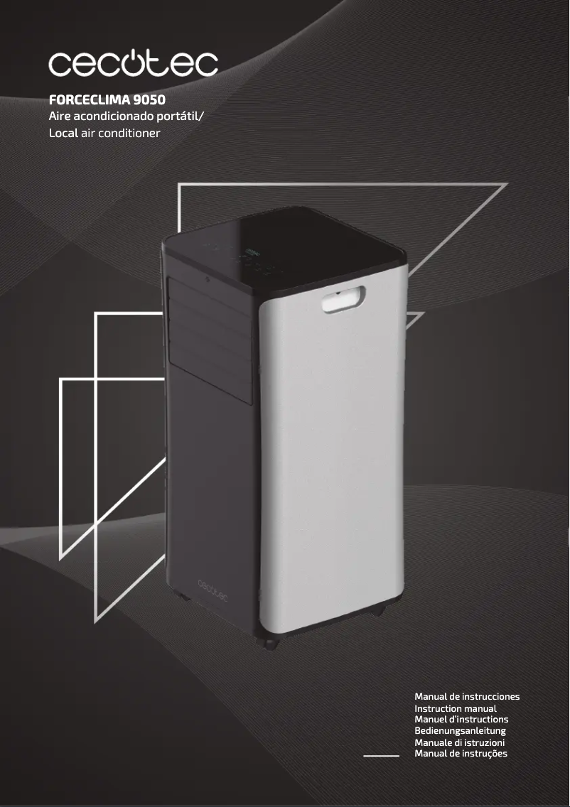 Image de la première page du manuel de l'appareil ForceClima 9050