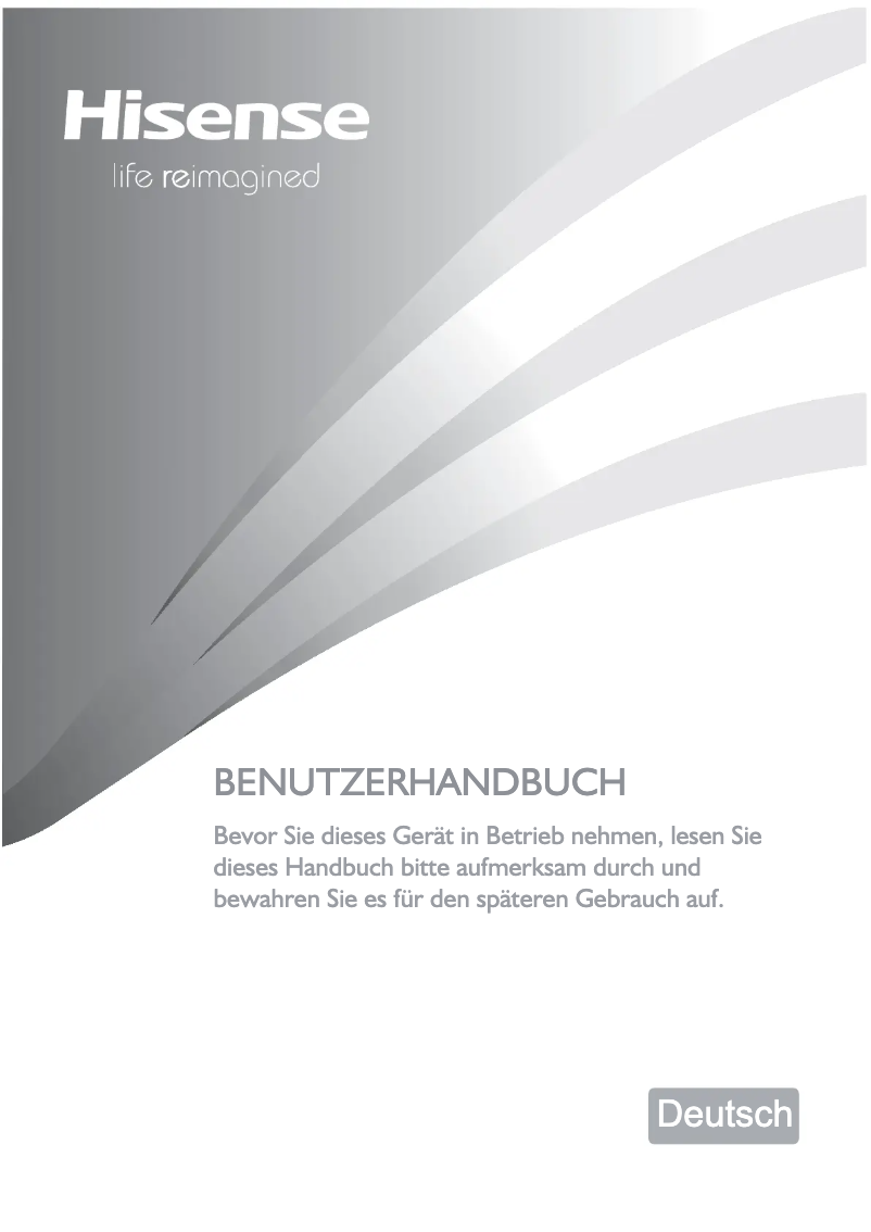 Page 1 de la notice Manuel utilisateur Hisense SBS 562N A++ EL