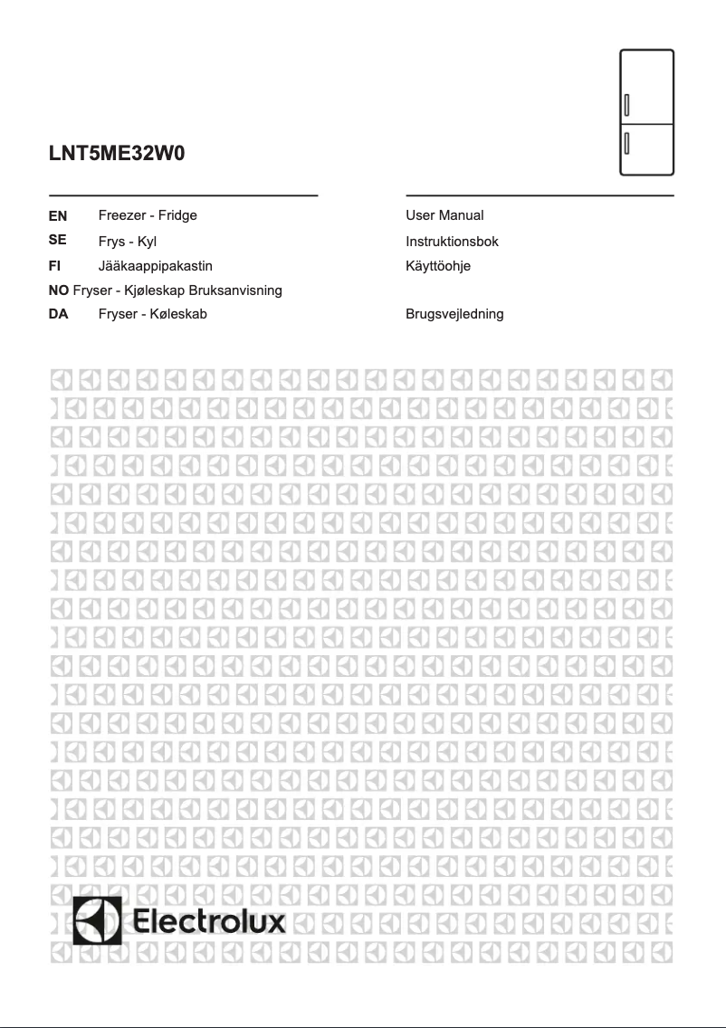 Page n°1 - Manuel utilisateur Electrolux LNT5ME32W0