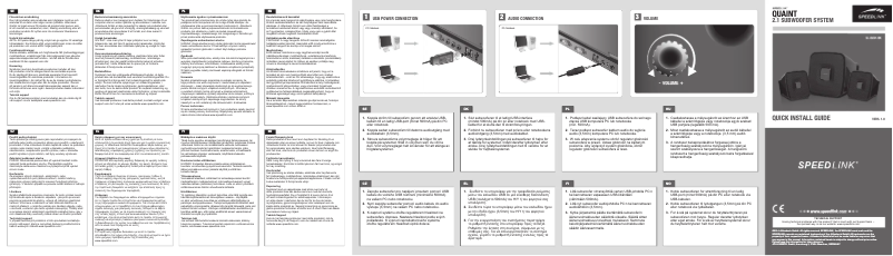 Page n°1 - Manuel utilisateur Speed-Link Quaint SL-8204-BK