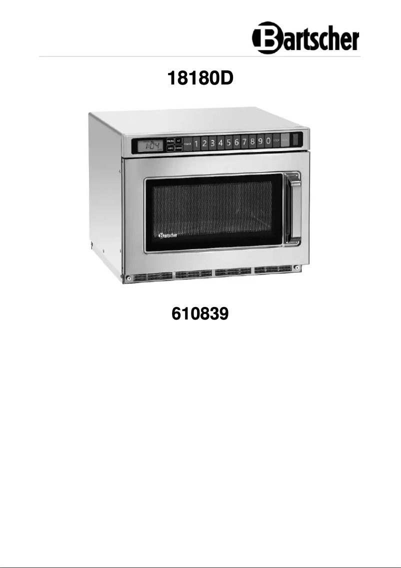 Imagen de la primera página del manual del dispositivo 18180D