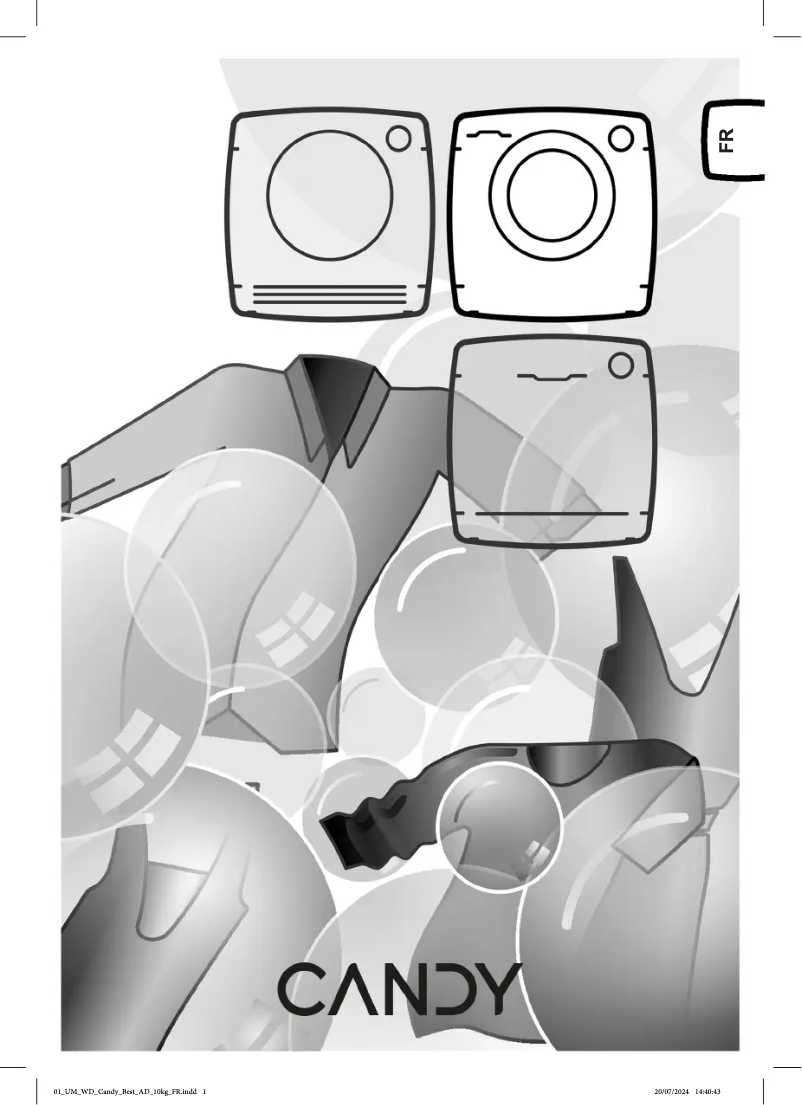 Image de la première page du manuel de l'appareil BWSD 6106B8-S