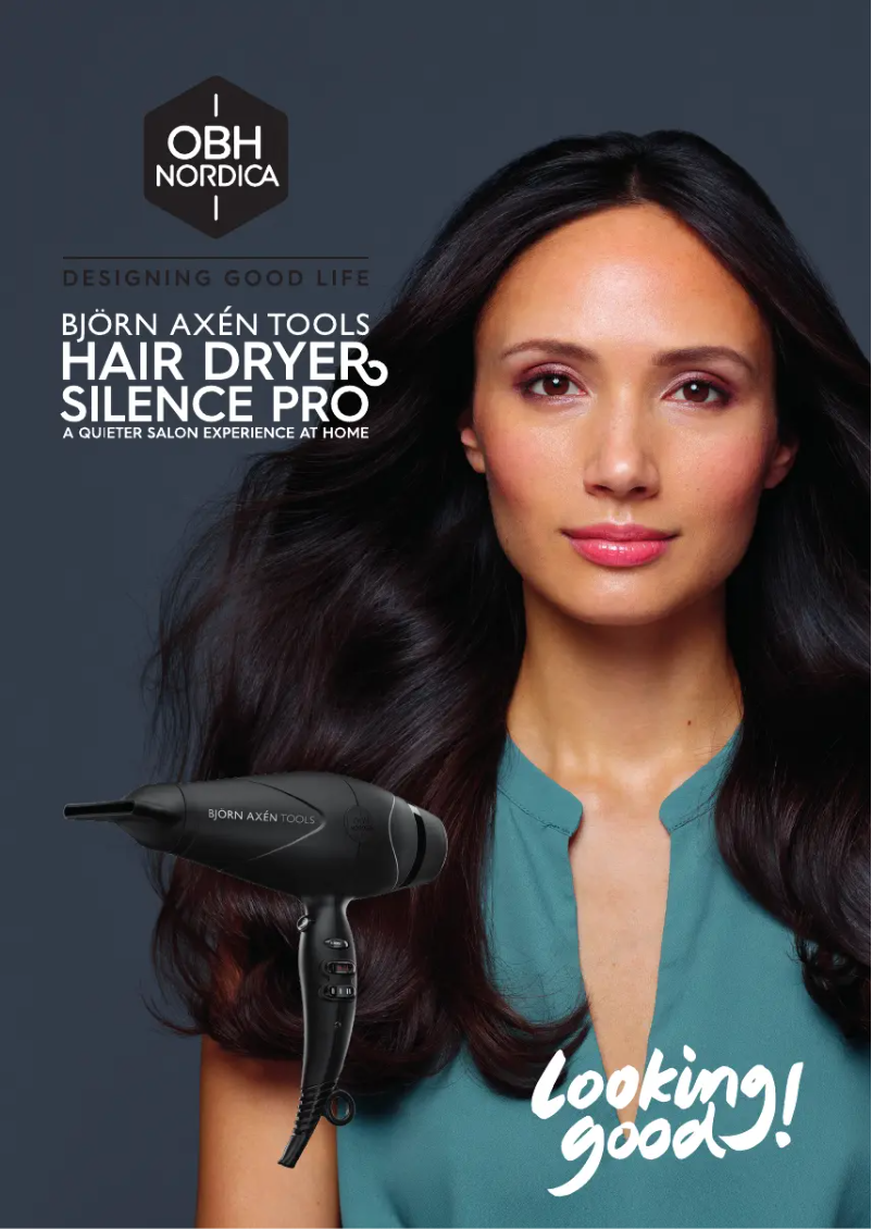 Page 1 de la notice Manuel utilisateur OBH Nordica Björn Axén Silence Pro 5163