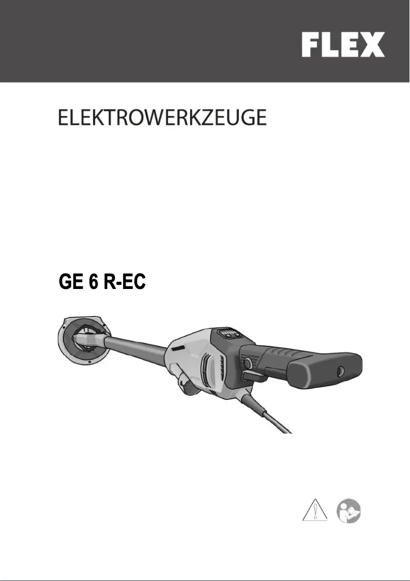 Image de la première page du manuel de l'appareil GE 6 R-EC