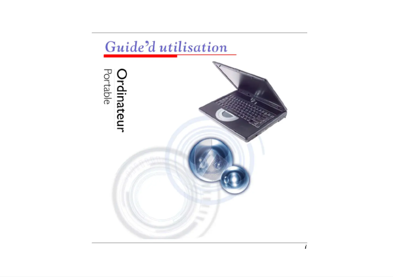 Page 1 de la notice Manuel utilisateur ECS G733E