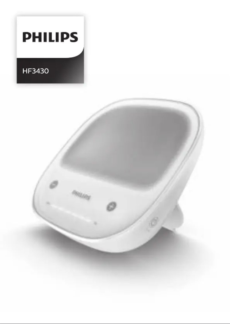 Image de la première page du manuel de l'appareil EnergyUp HF3430