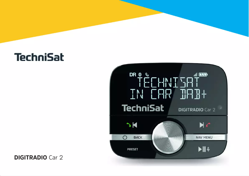 Image de la première page du manuel de l'appareil Digitradio Car 2