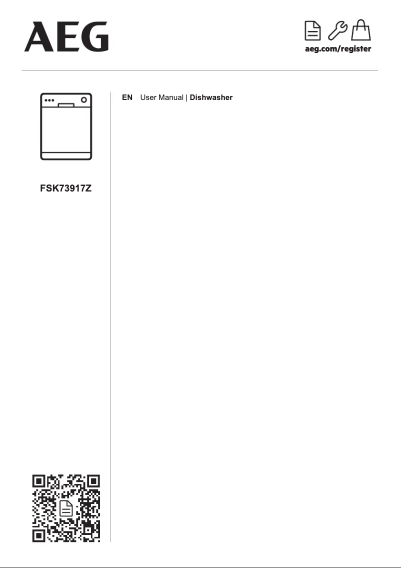 Page n°1 - Manuel utilisateur AEG FSK73917Z