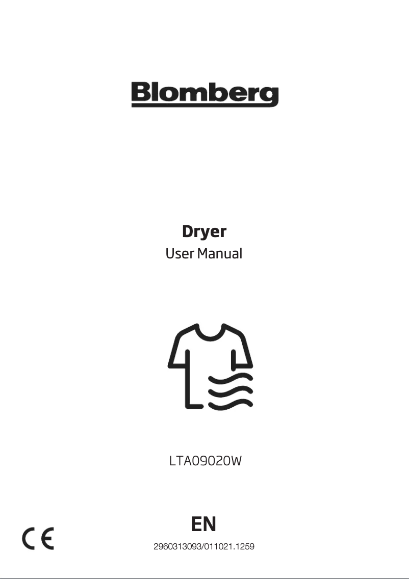 Page n°1 - Mode d'emploi Blomberg LTA09020W