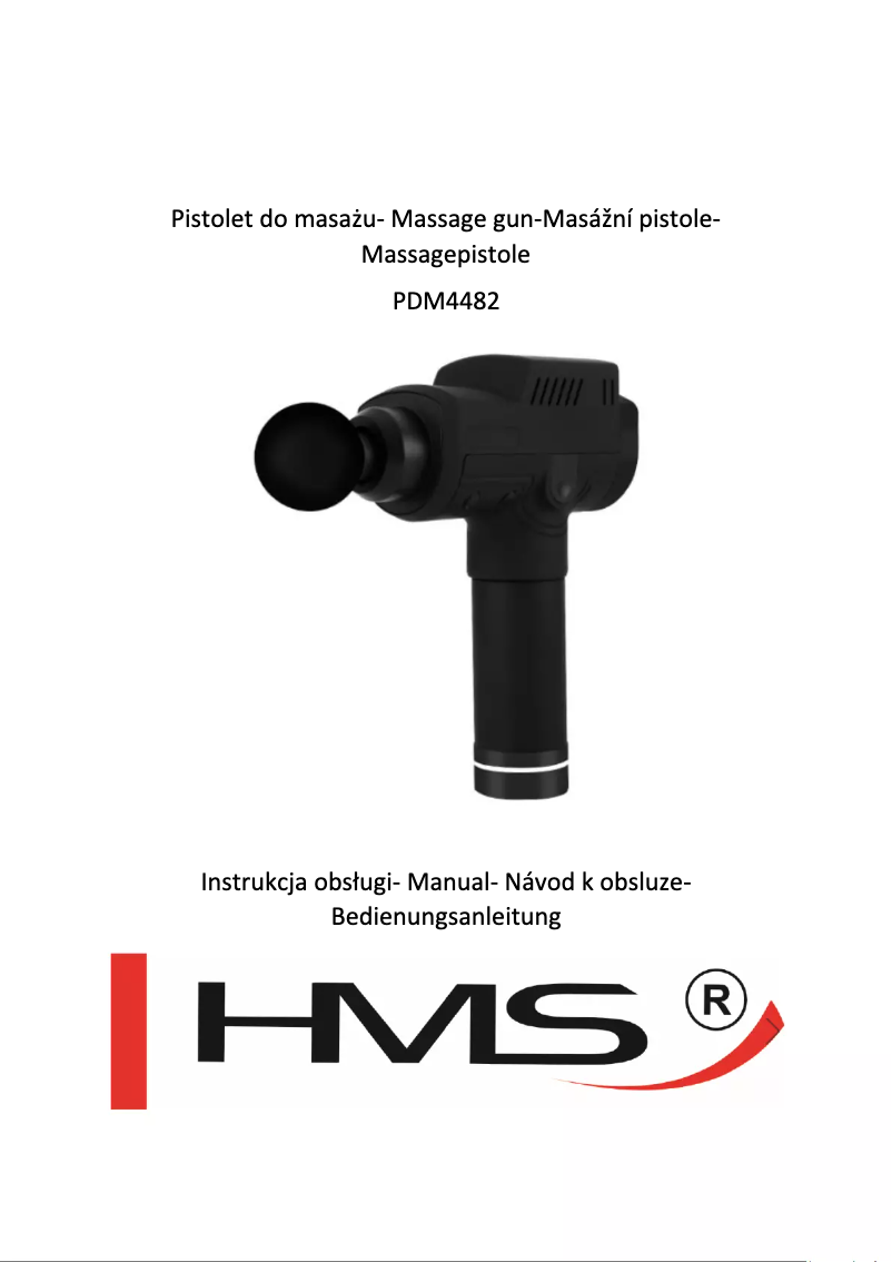 Page n°1 - Manuel utilisateur HMS Premium PDM4482
