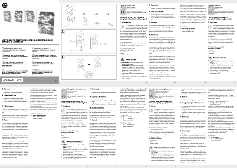 Página 1 del manual Manual de usuario Playtive HG09445