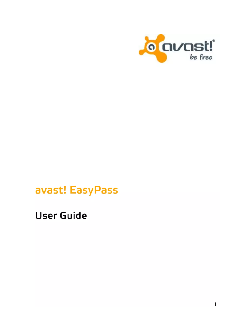 Image de la première page du manuel de l'appareil EasyPass
