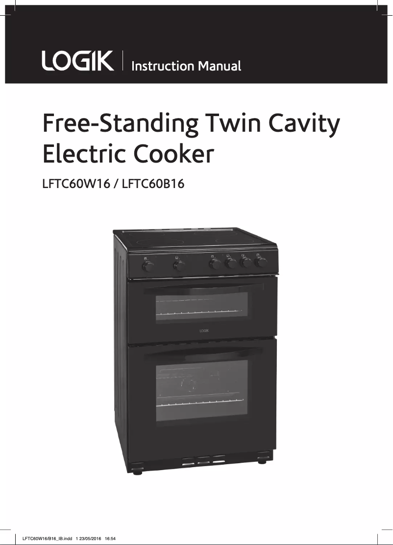 Página 1 del manual Manual de usuario Logik LFTC60W16