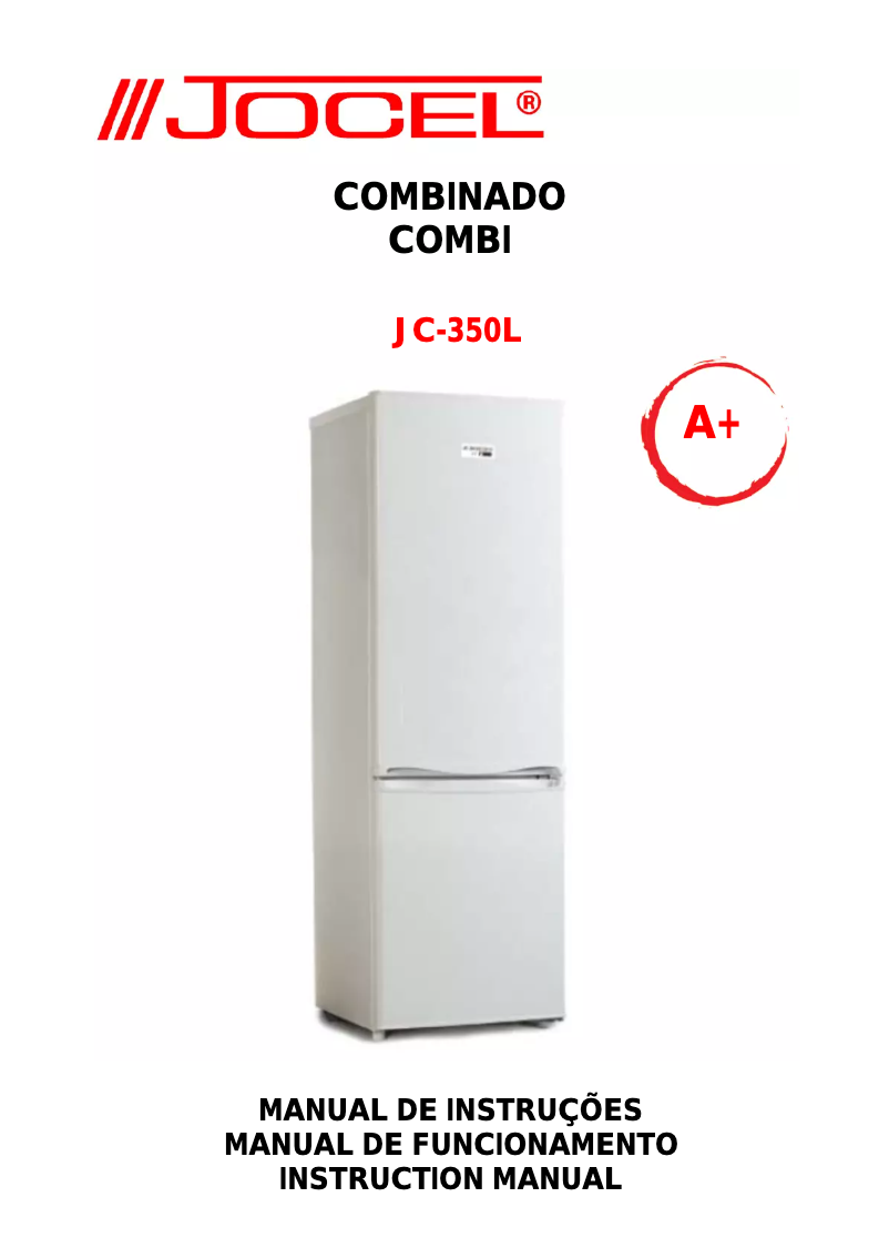 Page n°1 - Manuel utilisateur Jocel JC-350L