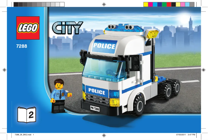 Page 1 de la notice Manuel utilisateur Lego Mobile Police Unit