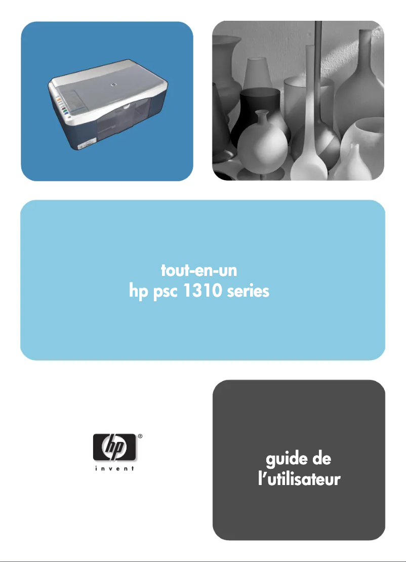 Page n°1 - Manuel utilisateur HP PSC 1315