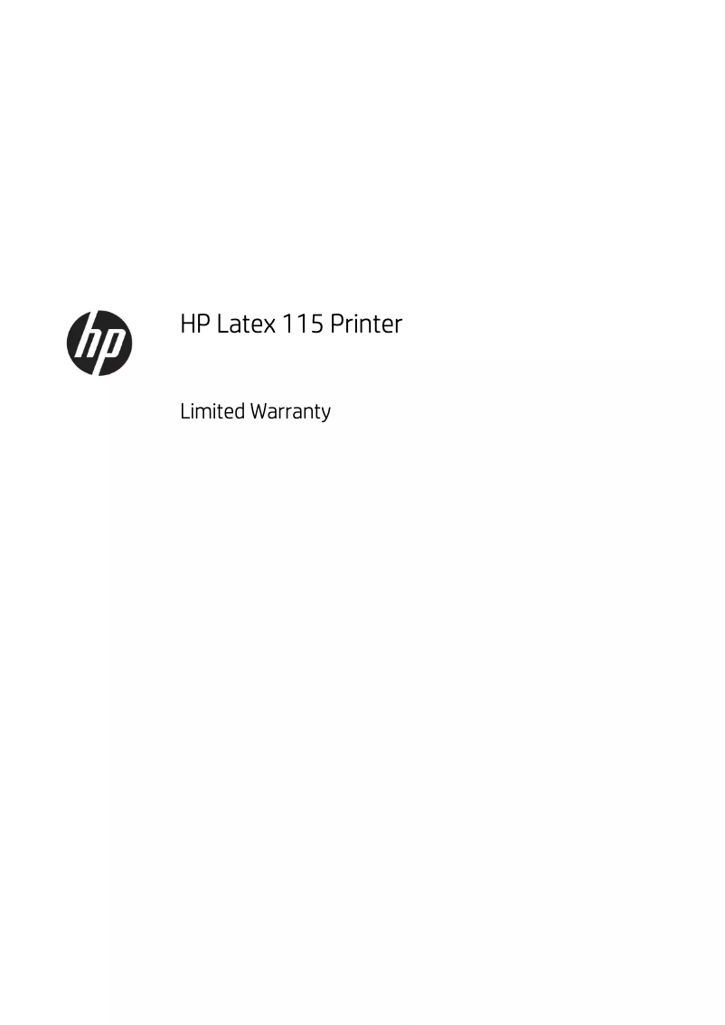 Image de la première page du manuel de l'appareil Latex 115