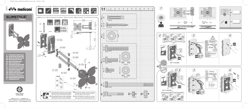 Image de la première page du manuel de l'appareil Slimstyle Plus 200 SDR