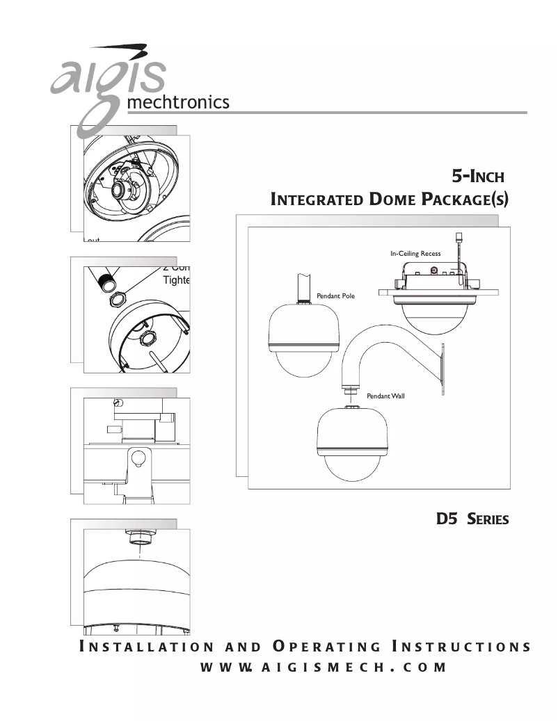 Page 1 de la notice Manuel utilisateur Aigis D5WD211W-W