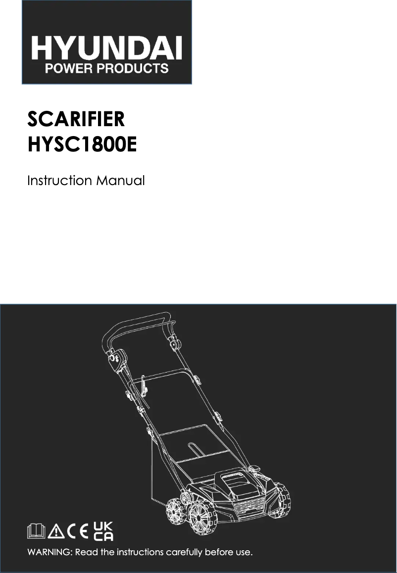 Page 1 de la notice Manuel utilisateur Hyundai HYSC1800E