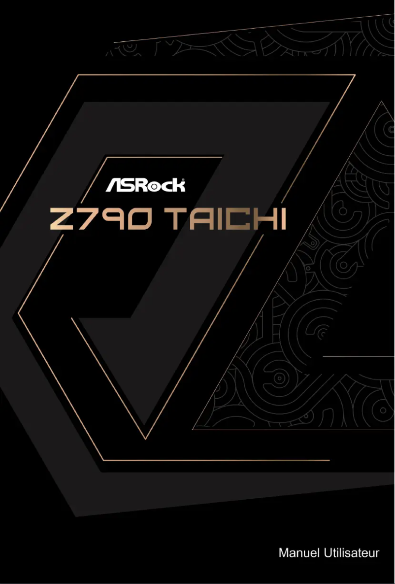 Página 1 del manual Manual de usuario Asrock Z790 Taichi