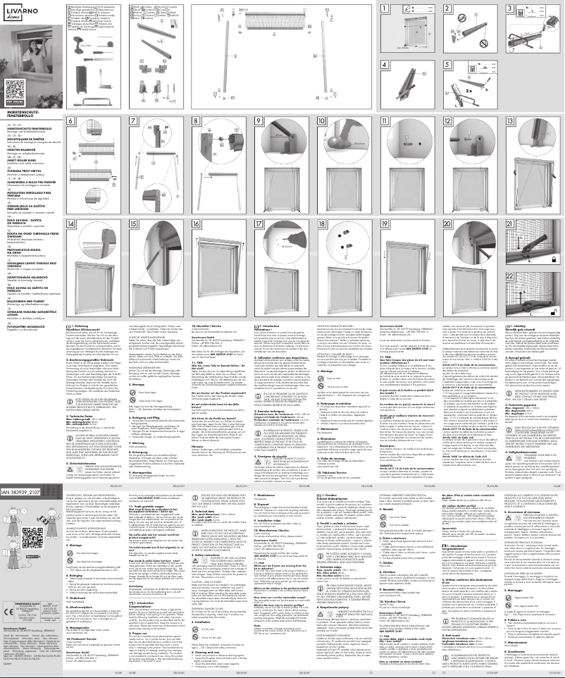 Image de la première page du manuel de l'appareil IAN 383939