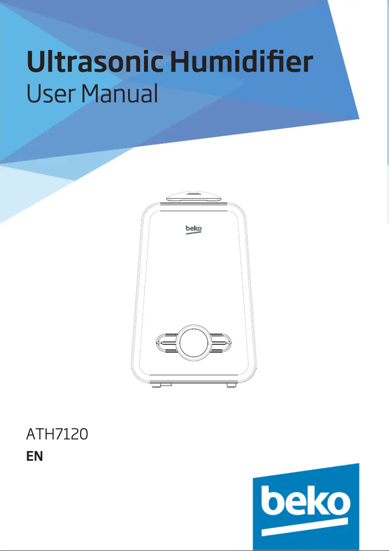 Image de la première page du manuel de l'appareil ATH7120