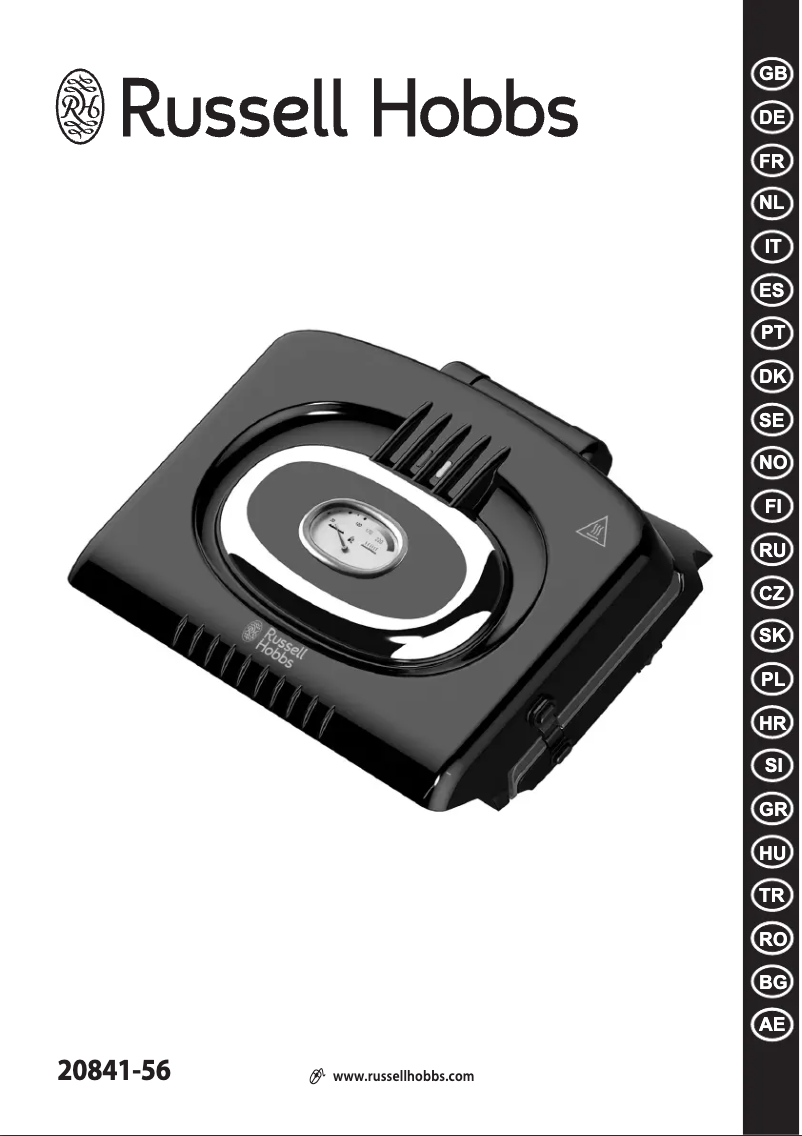 Image de la première page du manuel de l'appareil 20841-56