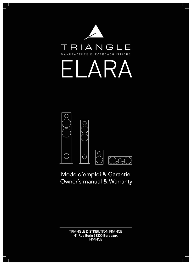 Image de la première page du manuel de l'appareil Elara LN07