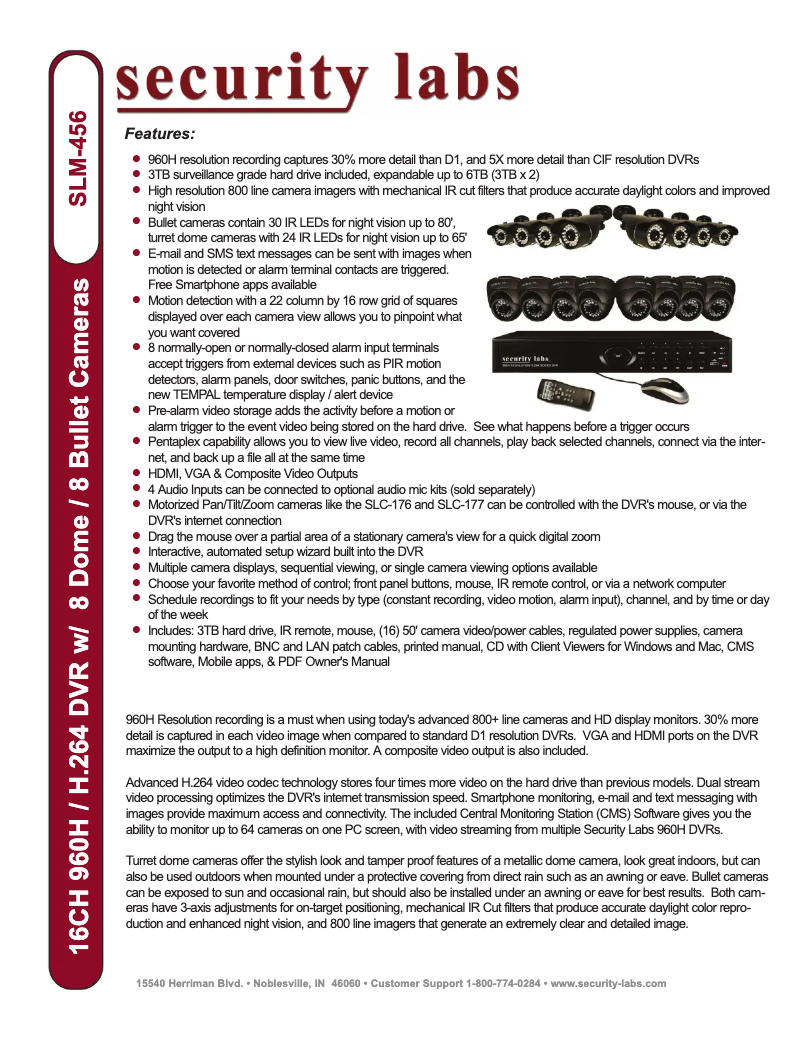 Imagen de la primera página del manual del dispositivo SLM-456