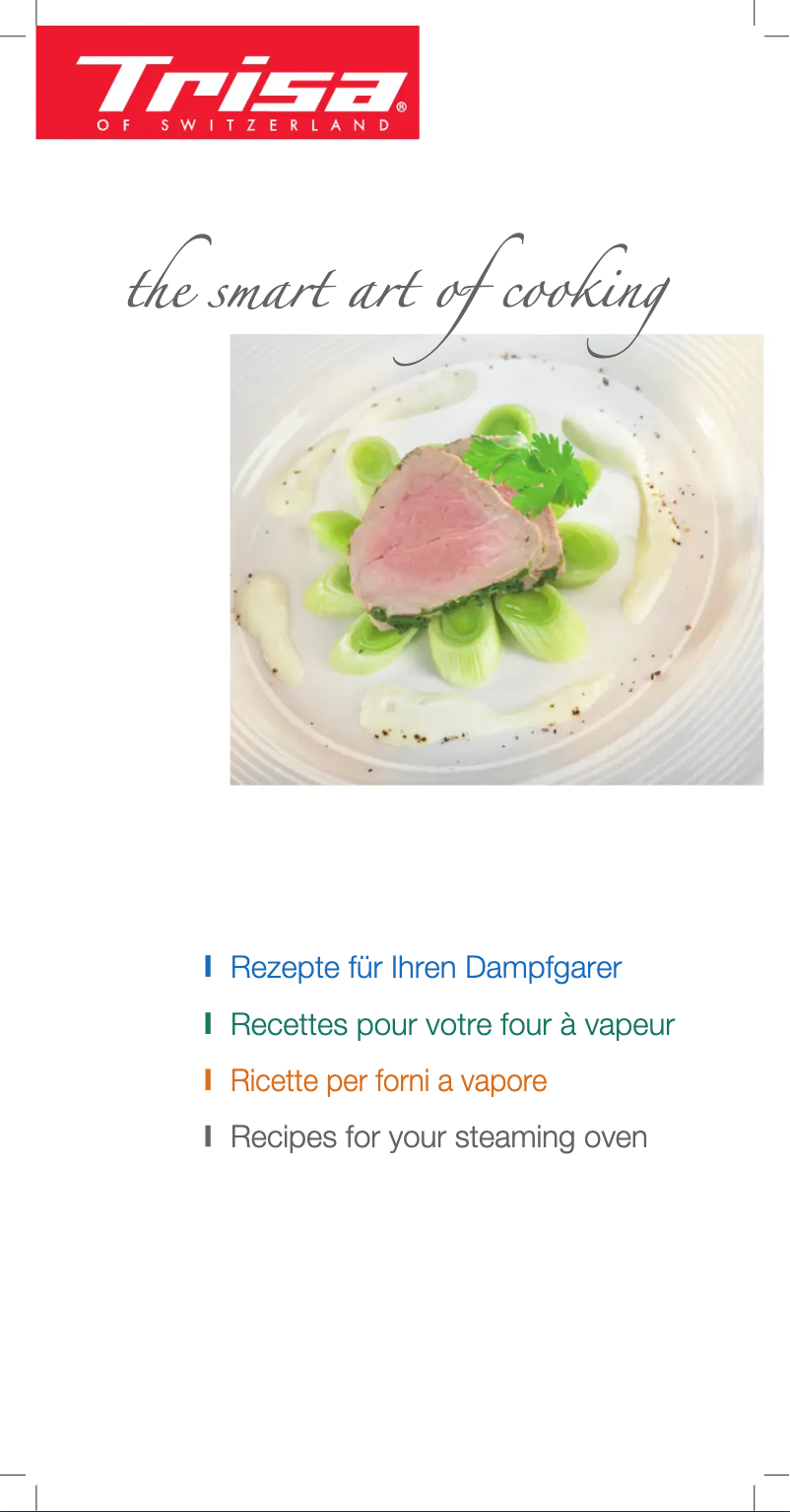 Página 1 del manual Manual de usuario Trisa Pure Steamer 7694.42