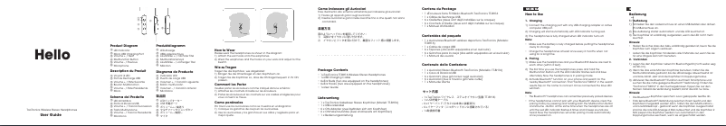 Página 1 del manual Manual de usuario TaoTronics Sport TT-BH16