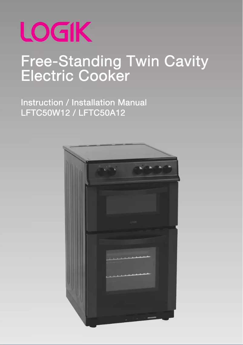 Page 1 de la notice Manuel utilisateur Logik LFTC50W12