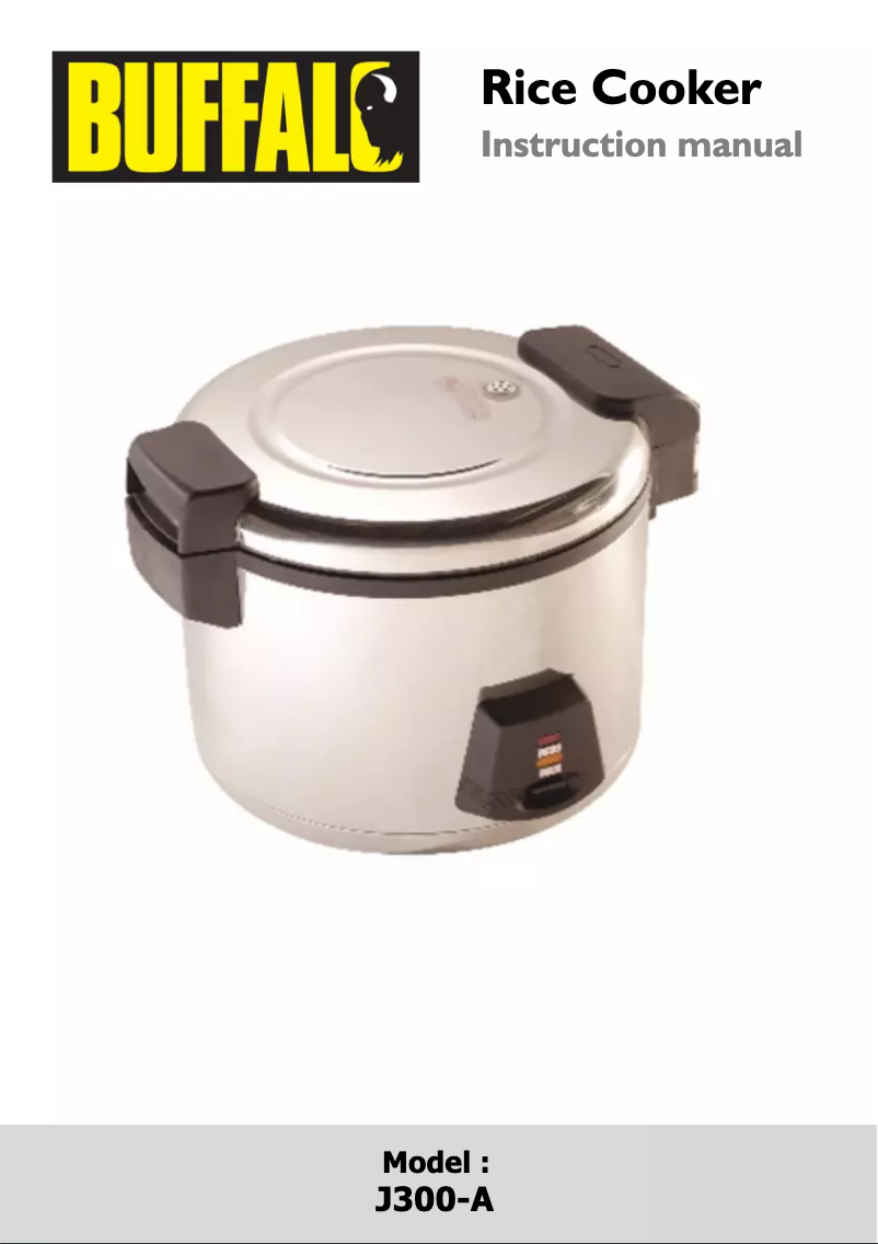 Page 1 de la notice Manuel utilisateur Buffalo J300-A