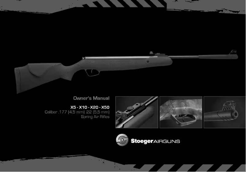 Page 1 de la notice Manuel utilisateur Stoeger X20